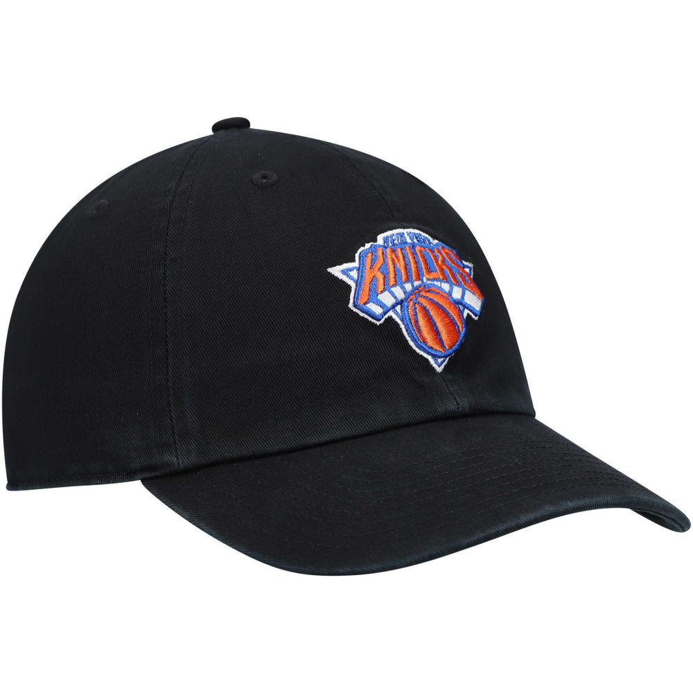 New York Knicks '47 Core Logo Clean Up Adjustable Hat Black | 47 brand US