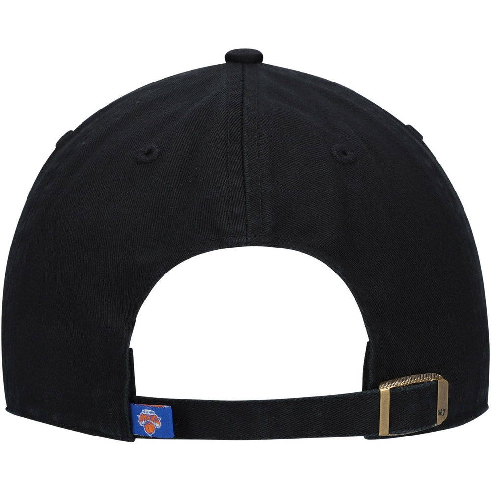 New York Knicks '47 Core Logo Clean Up Adjustable Hat Black | 47 brand US