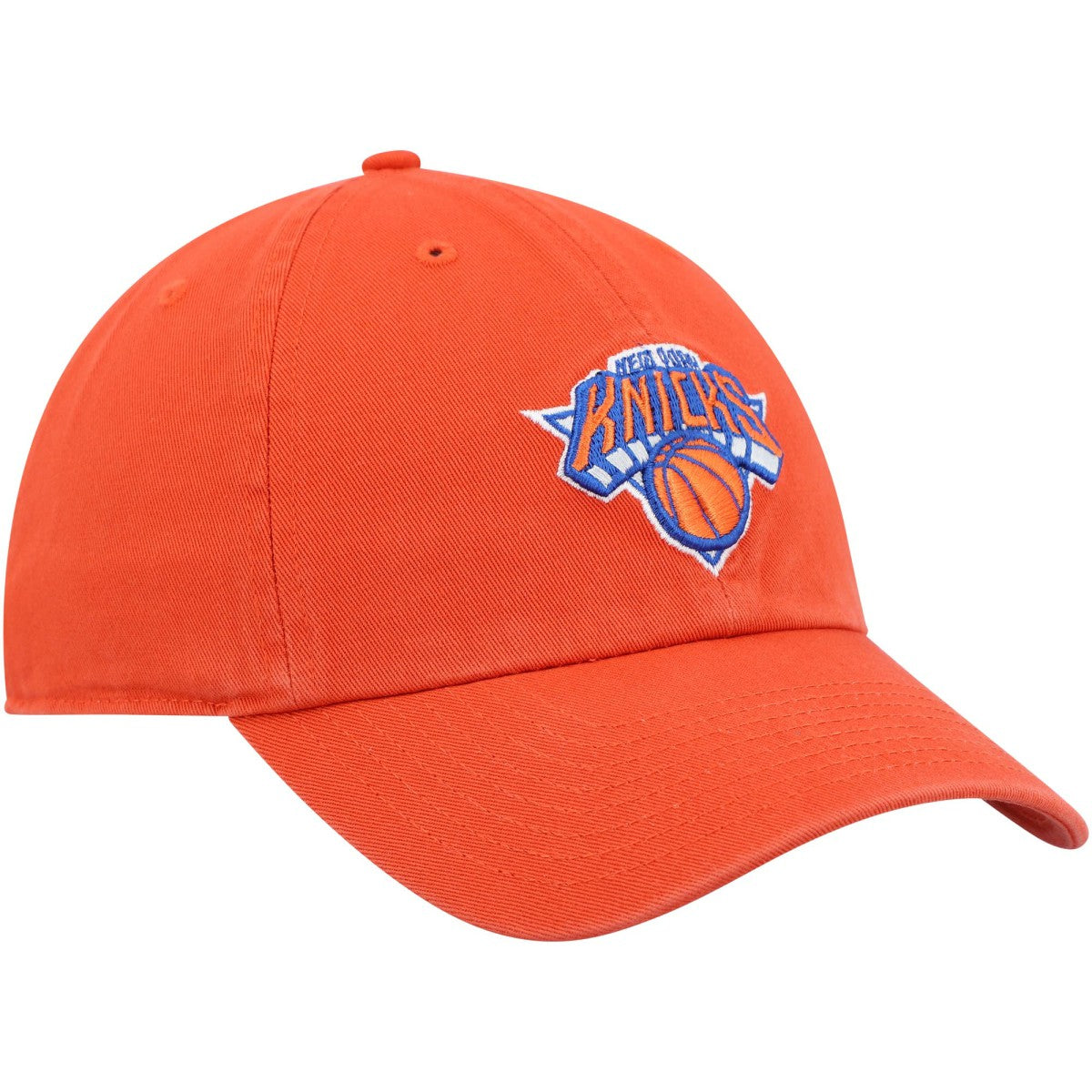 New York Knicks '47 Core Logo Clean Up Adjustable Hat Orange | 47 brand outlet