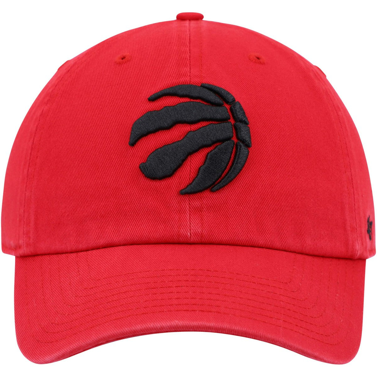 Toronto Raptors '47 Core Logo Clean Up Adjustable Hat Red | 47 brand Near Me