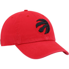 Toronto Raptors '47 Core Logo Clean Up Adjustable Hat Red | 47 brand Near Me