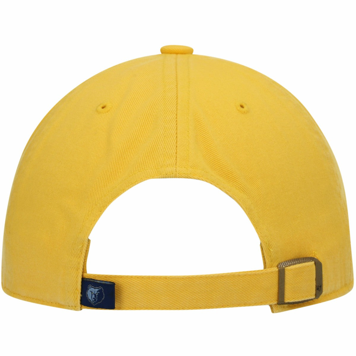 Memphis Grizzlies '47 Core Logo Clean Up Adjustable Hat Gold | 47 brand outlet