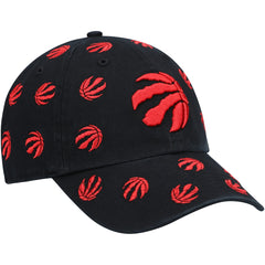 Toronto Raptors '47 Confetti Cleanup Adjustable Hat Black | 47 brand discount