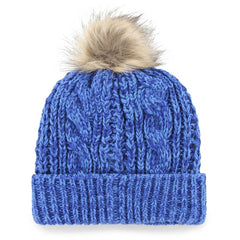 Dallas Mavericks '47 Women's Meeko Cuffed Knit Hat with Pom for sale Blue | 47 brand for sale