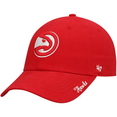 Atlanta Hawks '47 Women's Miata Clean Up Logo Adjustable Hat Red | 47 brand Near Me