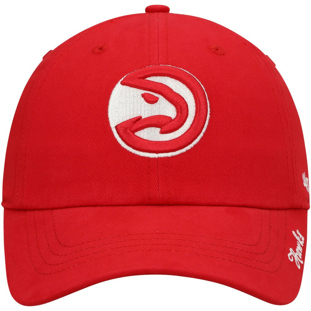 Atlanta Hawks '47 Women's Miata Clean Up Logo Adjustable Hat Red | 47 brand Near Me