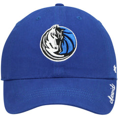 Dallas Mavericks '47 Women's Miata Clean Up Logo Adjustable Hat for sale Blue | 47 brand outlet