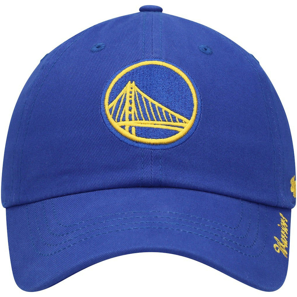 Golden State Warriors '47 Women's Miata Clean Up Logo Adjustable Hat for sale Royal | 47 brand Lifestyle