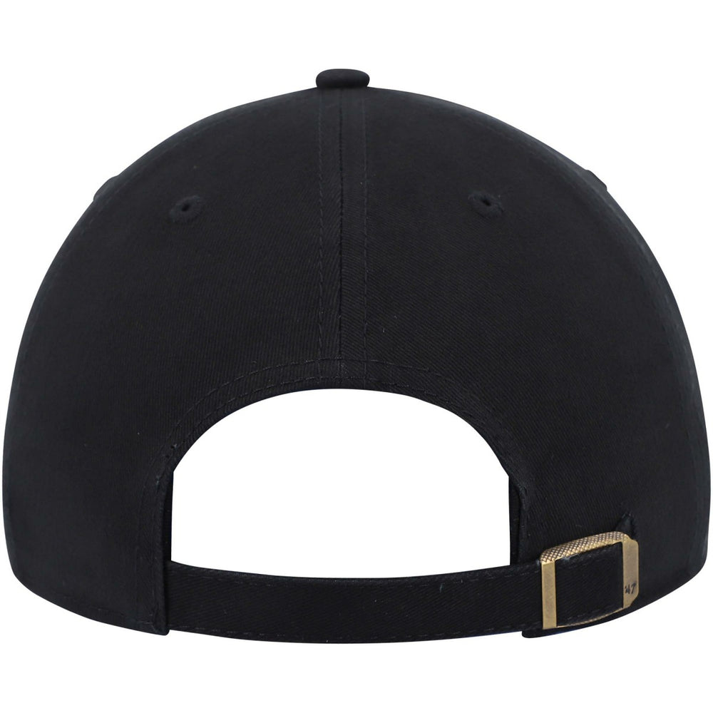 Toronto Raptors '47 Women's Miata Clean Up Logo Adjustable Hat Black | 47 brand Lifestyle
