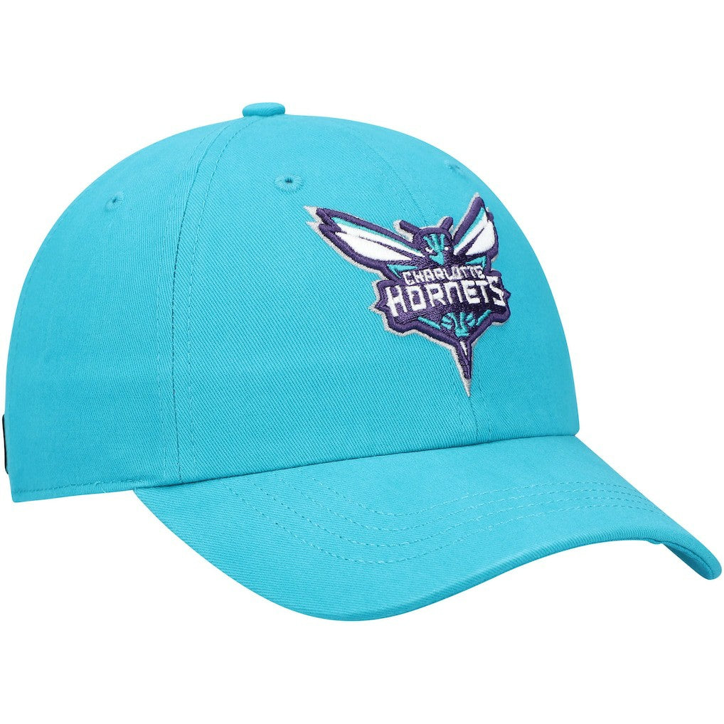 Charlotte Hornets '47 Women's Miata Clean Up Logo Adjustable Hat Teal | 47 brand Lifestyle