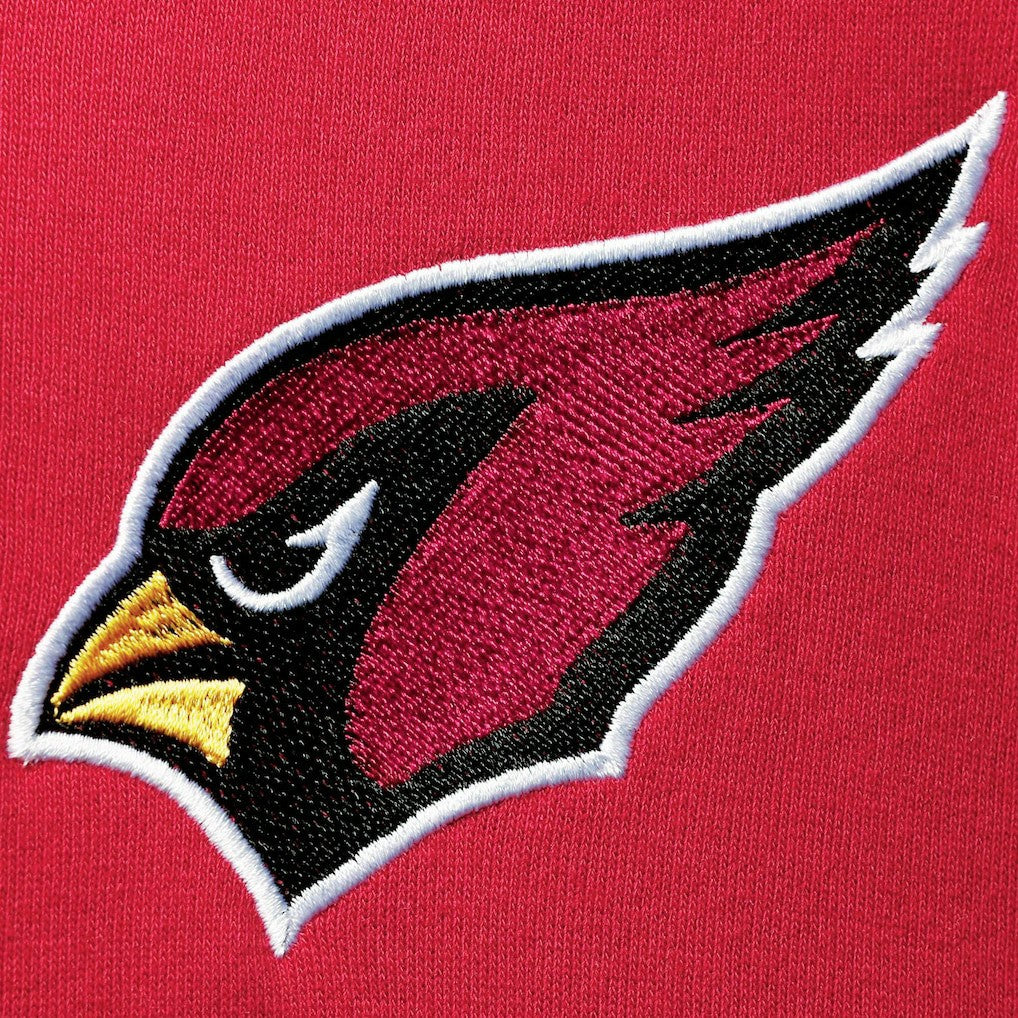Arizona Cardinals Starter Playoffs Color Block Full-Zip Hoodie Cardinal/Black