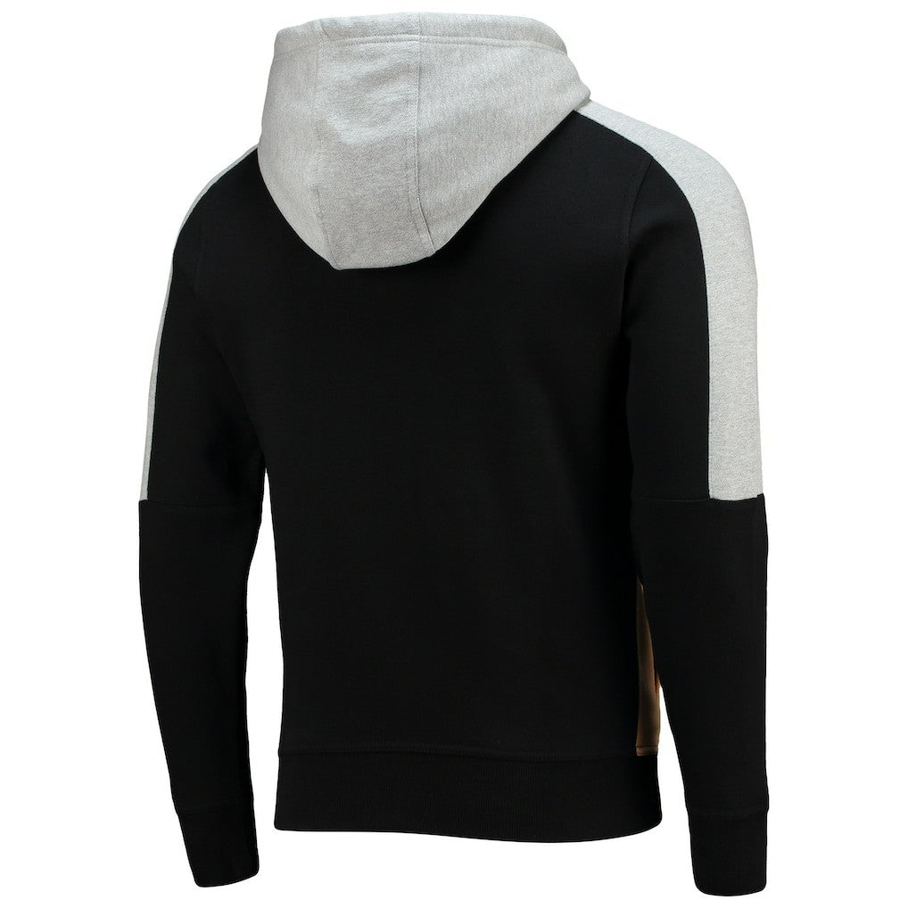 New Orleans Saints Starter Playoffs Color Block Full-Zip Hoodie Black/Gold