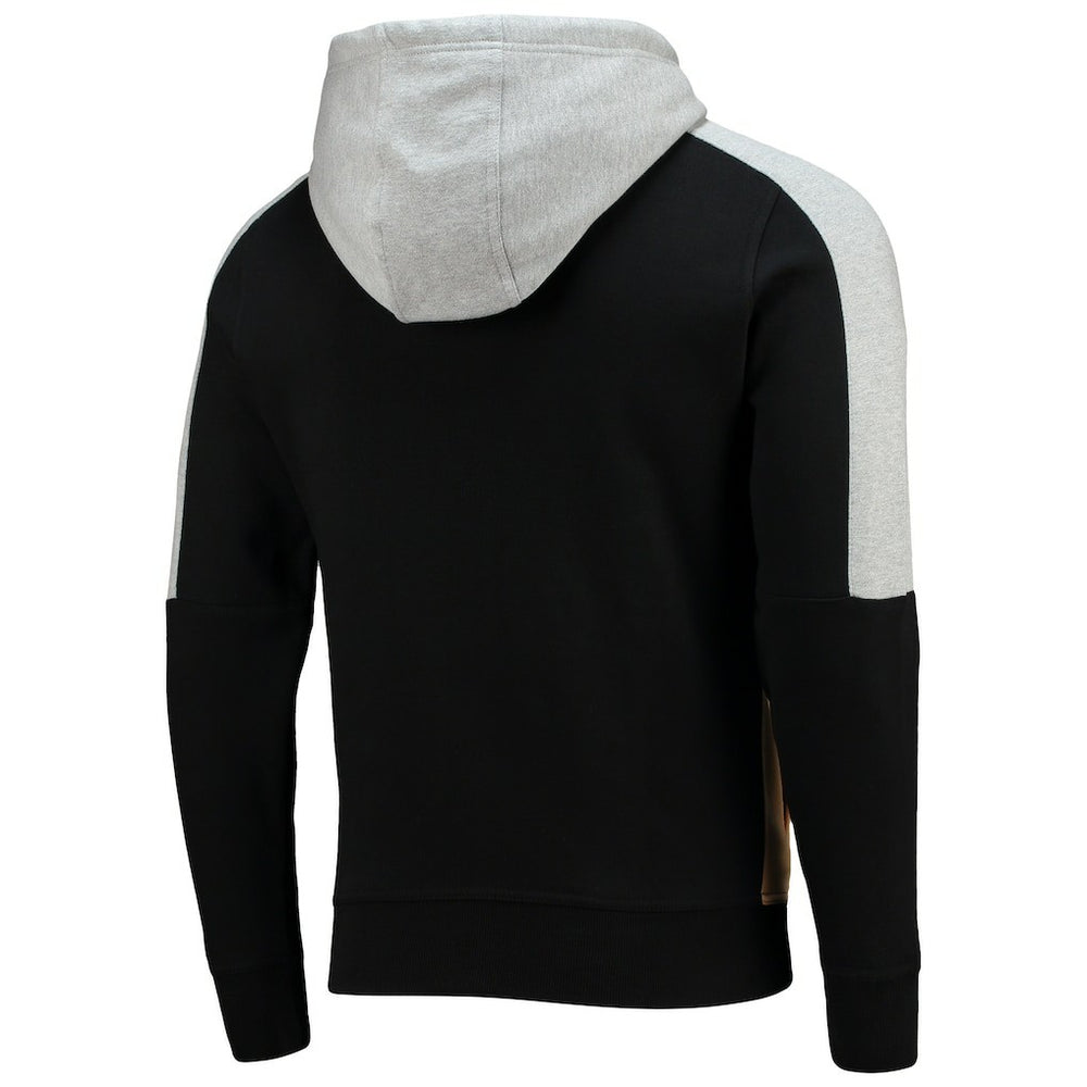 New Orleans Saints Starter Playoffs Color Block Full-Zip Hoodie Black/Gold