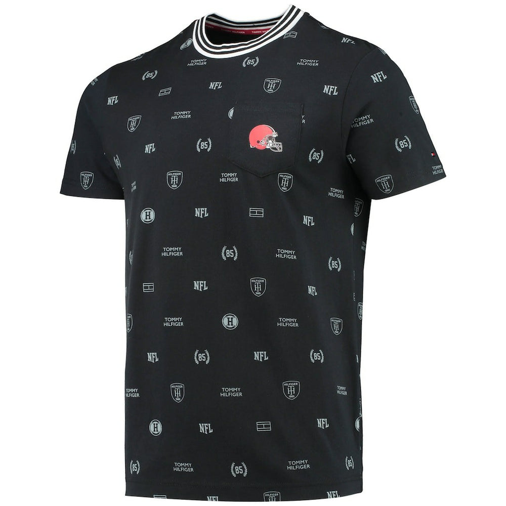 Cleveland Browns Tommy Hilfiger Essential Pocket T-Shirt Black