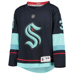 Philipp Grubauer Seattle Kraken Youth Home Replica Player Jersey - Deep Sea Blue - NHL 4278183