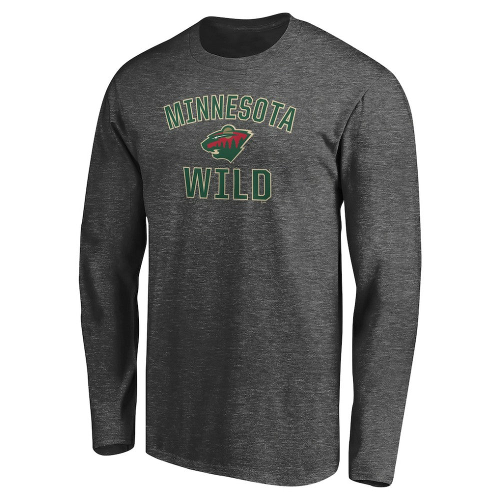 Minnesota Wild Victory Arch Long Sleeve T-Shirt - Charcoal - NHL 4282225