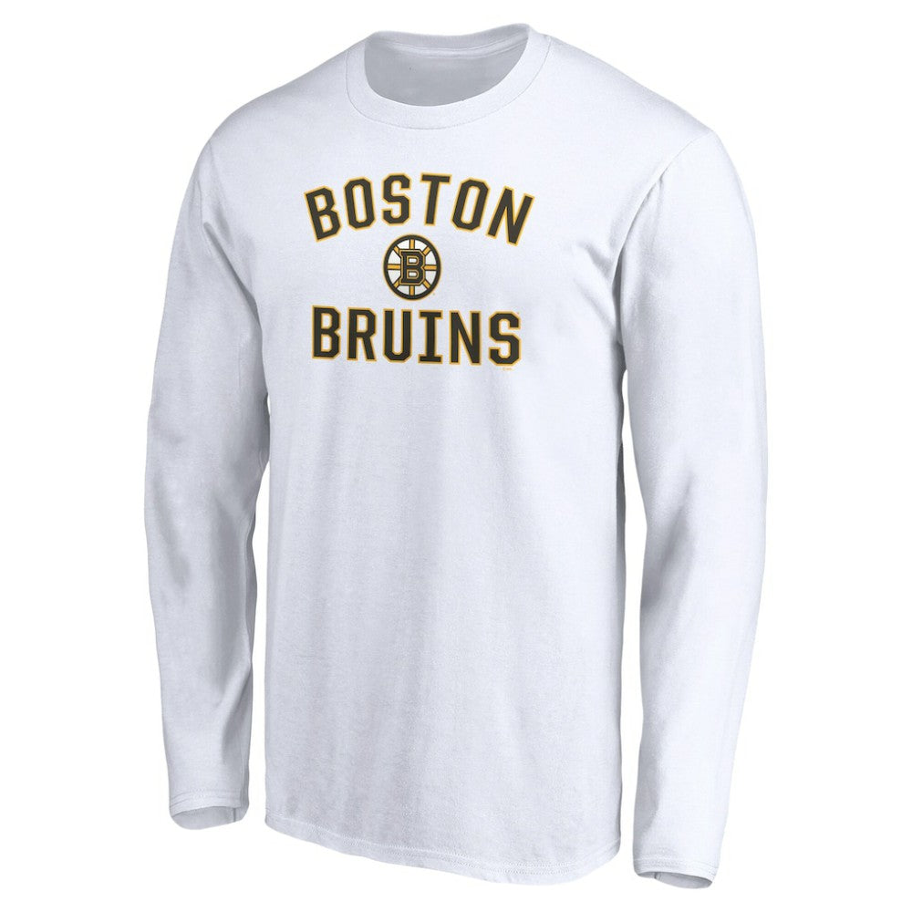 Boston Bruins Victory Arch Long Sleeve T-Shirt - White - NHL 4282466