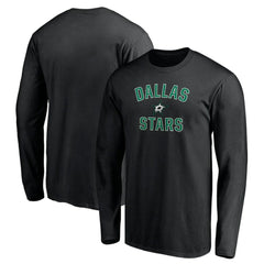 Dallas Stars Victory Arch Long Sleeve T-Shirt - Black - NHL 4282473