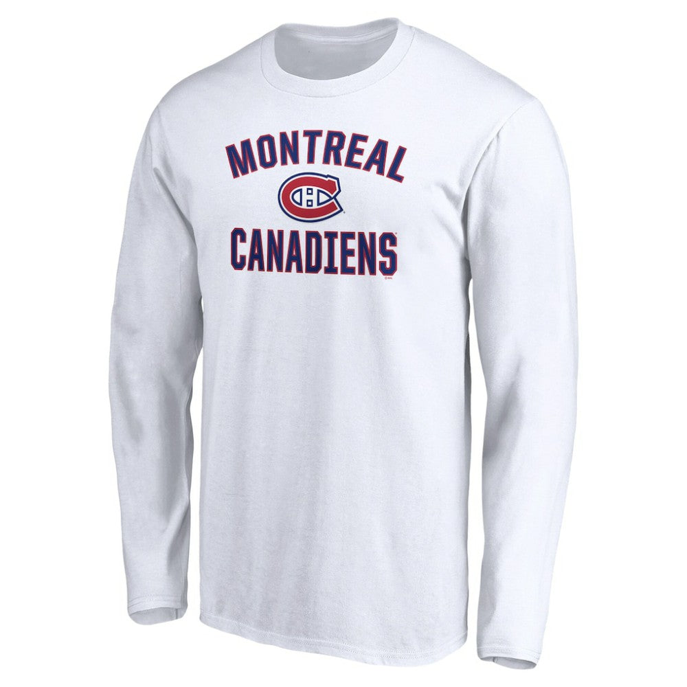 Montreal Canadiens Victory Arch Long Sleeve T-Shirt - White - NHL 4282483