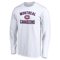 Montreal Canadiens Victory Arch Long Sleeve T-Shirt - White - NHL 4282483