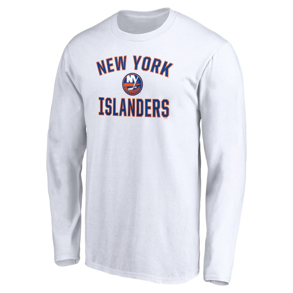 New York Islanders Victory Arch Long Sleeve T-Shirt - White - NHL 4282486