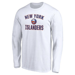 New York Islanders Victory Arch Long Sleeve T-Shirt - White - NHL 4282486