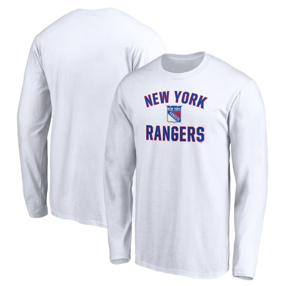 New York Rangers Victory Arch Long Sleeve T-Shirt - White - NHL 4282487