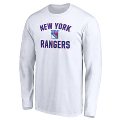 New York Rangers Victory Arch Long Sleeve T-Shirt - White - NHL 4282487