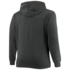Cleveland Browns New Era Big & Tall Primary Logo Pullover Hoodie Charcoal