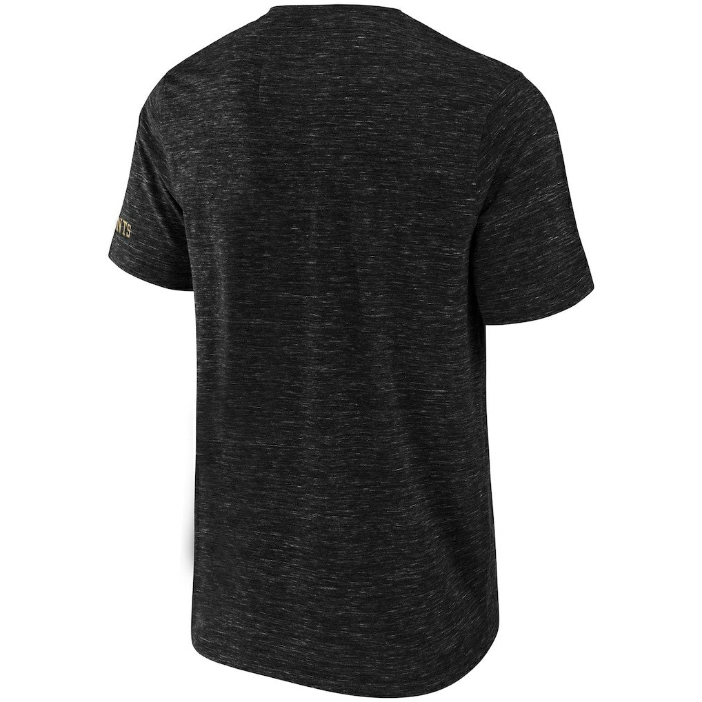 Fanatics New Orleans Saints NFL x Darius Rucker Collection Slub Henley T-Shirt Black