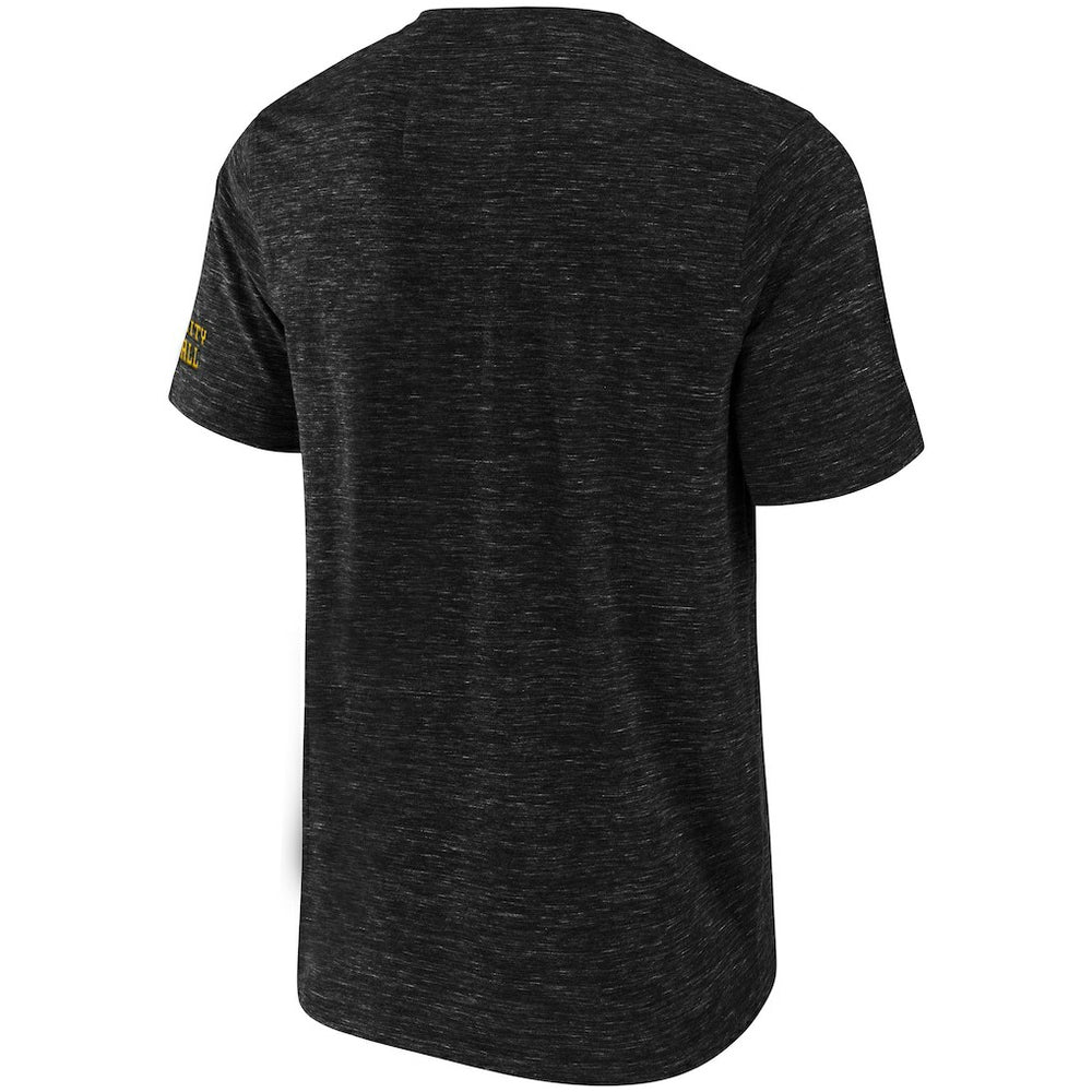 Fanatics Pittsburgh Steelers NFL x Darius Rucker Collection Slub Henley T-Shirt Black