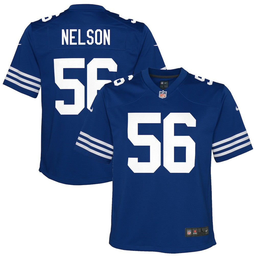 Nike Quenton Nelson Indianapolis Colts Youth Game Jersey Royal