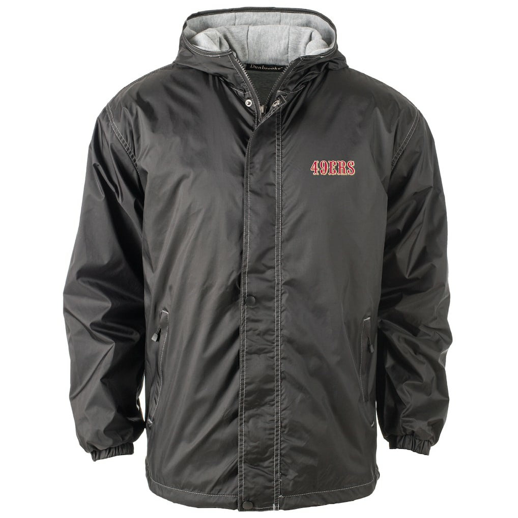 San Francisco 49ers Dunbrooke Legacy Stadium Full-Zip Jacket- Black