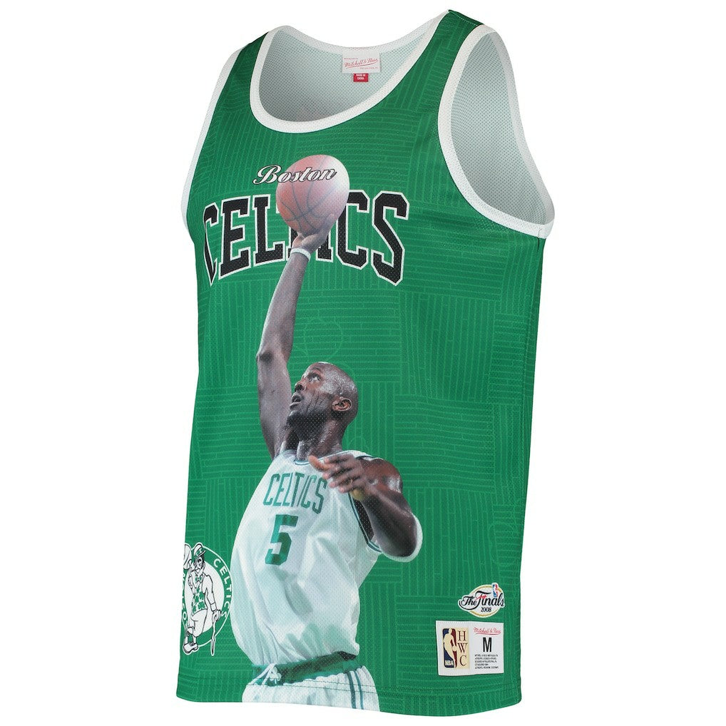 Kevin Garnett Boston Celtics Hardwood Classics Player Tank Top Kelly Green | Mitchell & Ness discount