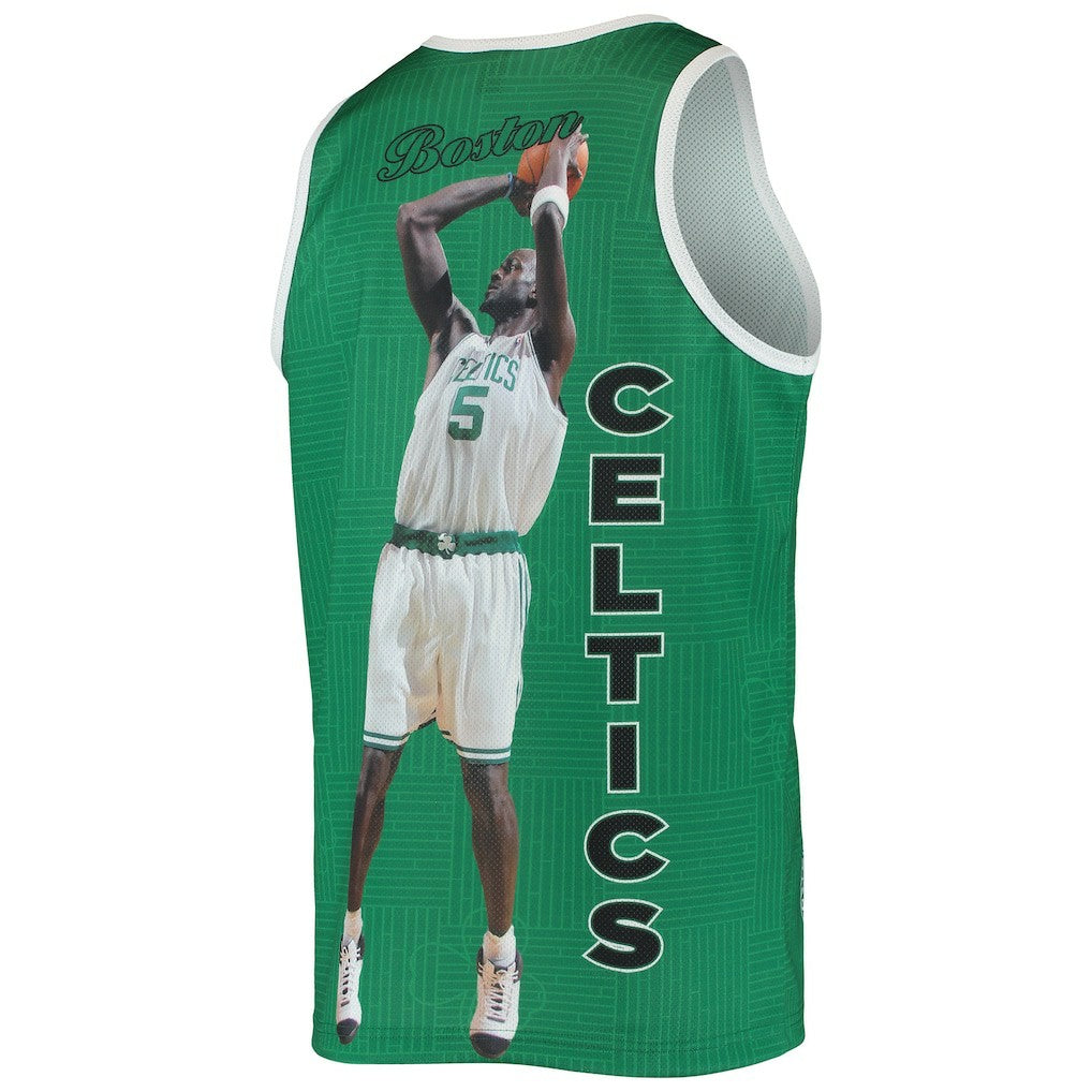 Kevin Garnett Boston Celtics Hardwood Classics Player Tank Top Kelly Green | Mitchell & Ness discount