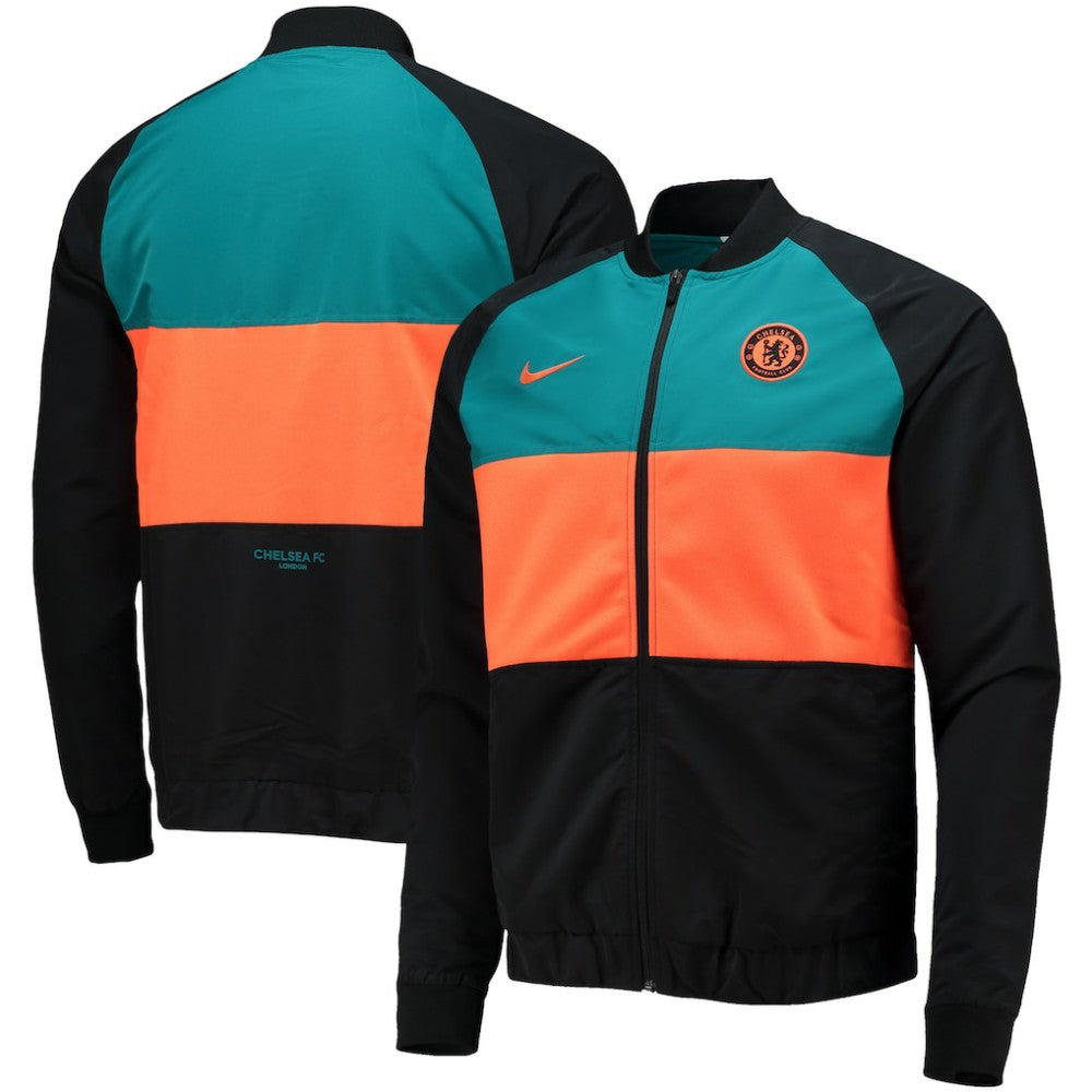 Chelsea I96 Woven Anthem Raglan Full-Zip Jacket Blue - Nike outlet