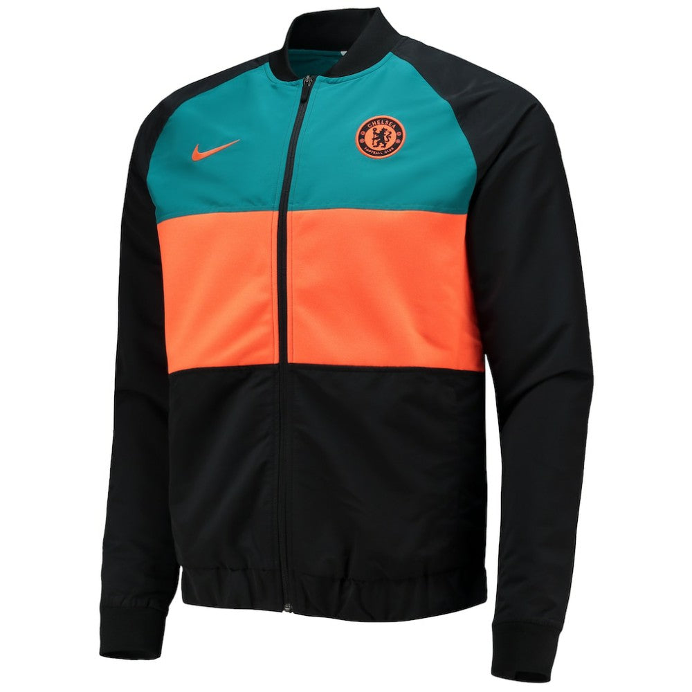 Chelsea I96 Woven Anthem Raglan Full-Zip Jacket Blue - Nike outlet