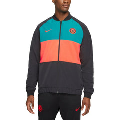 Chelsea I96 Woven Anthem Raglan Full-Zip Jacket Blue - Nike outlet