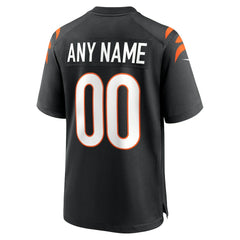 Nike Cincinnati Bengals Game Custom Jersey Black
