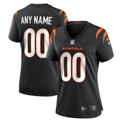 Nike Cincinnati Bengals Women's Game Custom Jersey Black