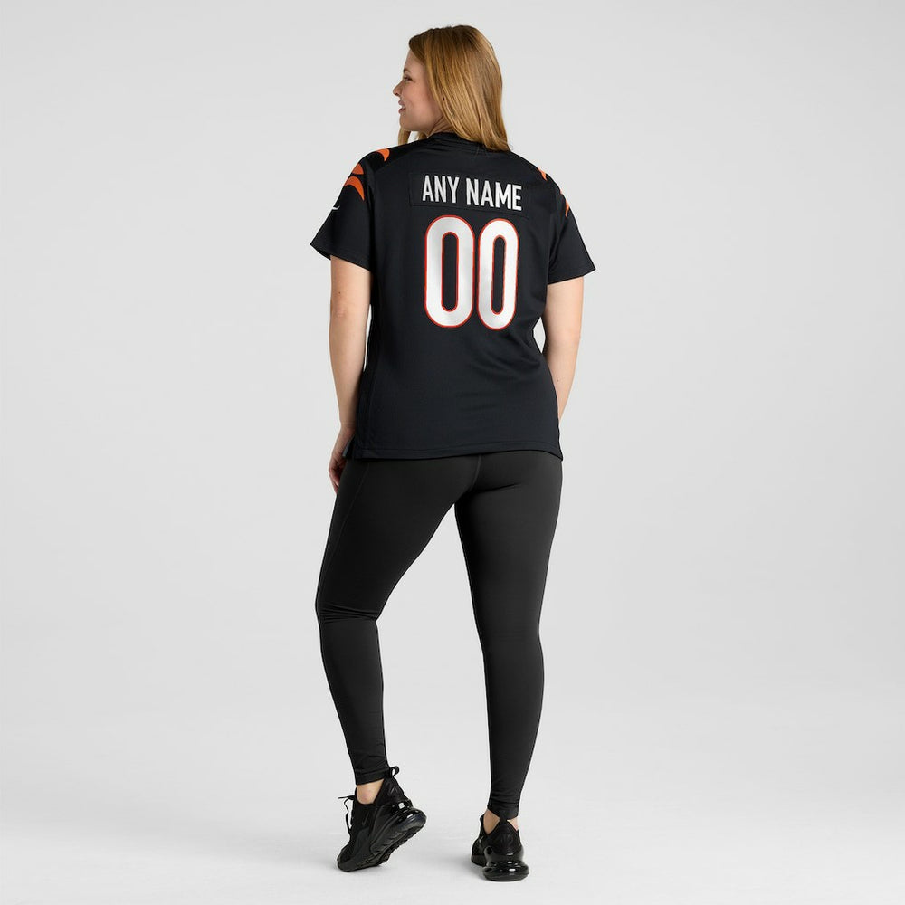 Nike Cincinnati Bengals Women's Game Custom Jersey Black