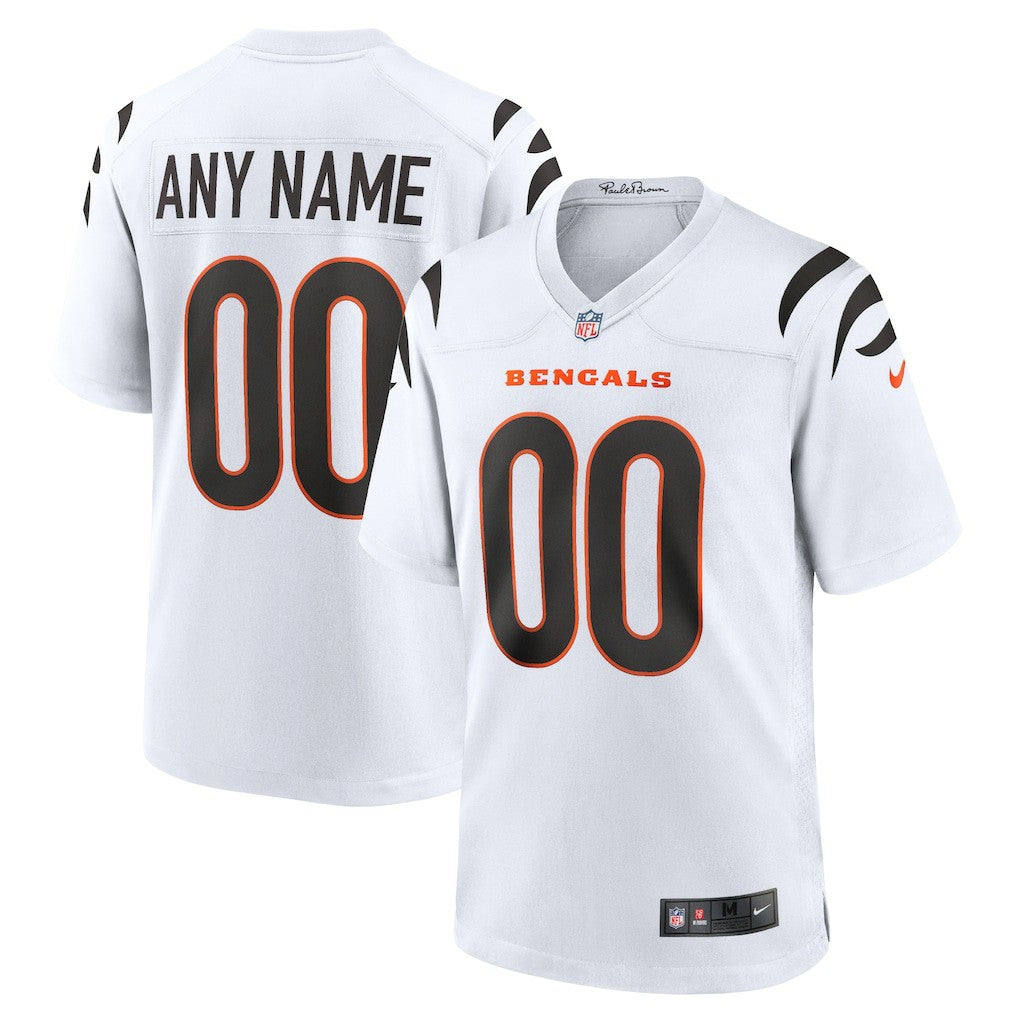 Nike Cincinnati Bengals Game Custom Jersey White
