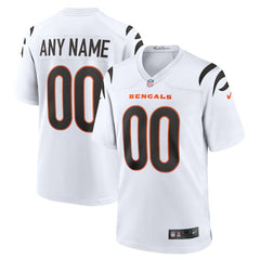 Nike Cincinnati Bengals Game Custom Jersey White