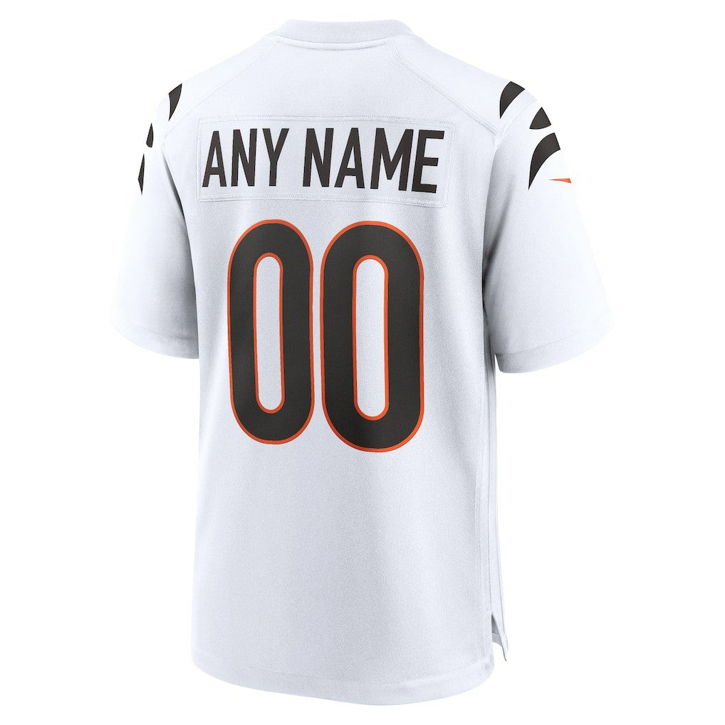 Nike Cincinnati Bengals Game Custom Jersey White
