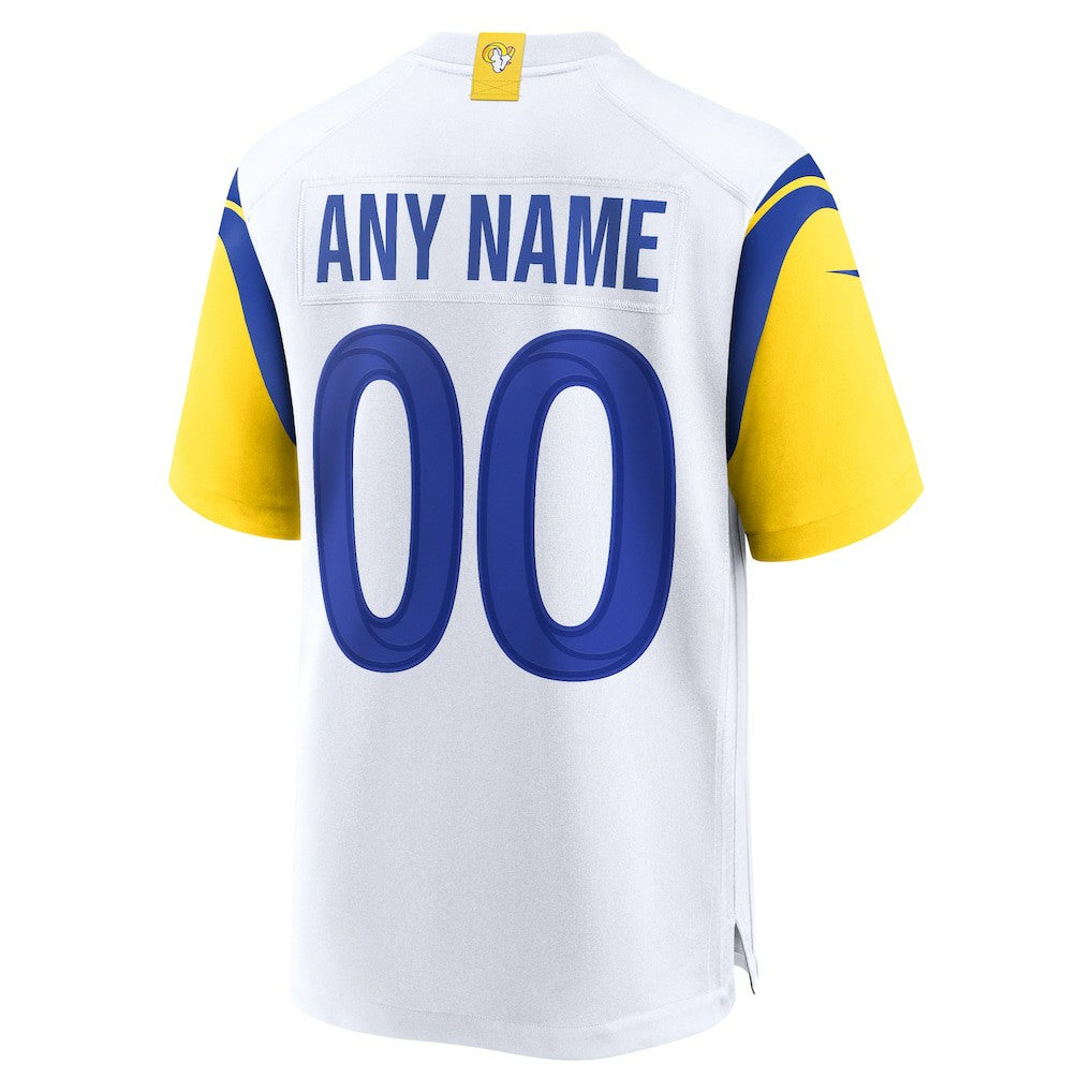 Nike Los Angeles Rams Alternate Custom Jersey White