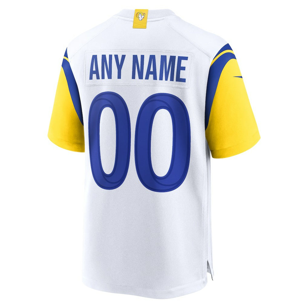 Nike Los Angeles Rams Alternate Custom Jersey White
