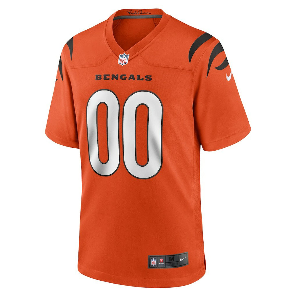 Nike Cincinnati Bengals Youth Alternate Game Custom Jersey Orange