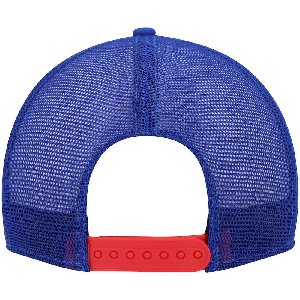 Philadelphia 76ers Hazy Trucker 9FIFTY Snapback Hat Royal | New Era for sale