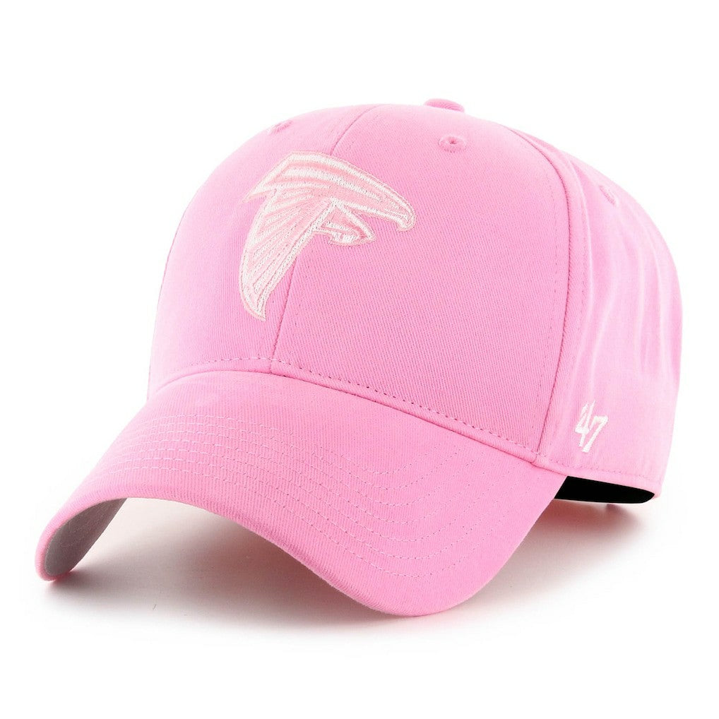 47 brand Atlanta Falcons '47 Girls Youth Rose MVP Adjustable Hat Pink