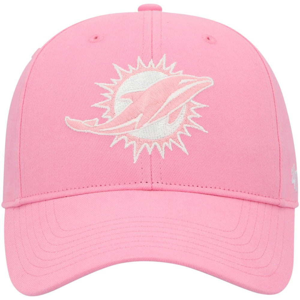 47 brand Miami Dolphins '47 Girls Youth Rose MVP Adjustable Hat Pink